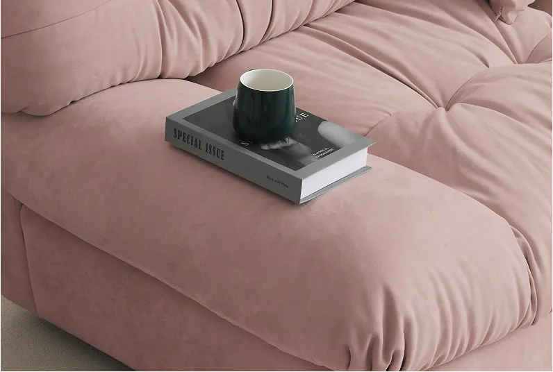 Urban Loveseat Sofa wide armrests feature