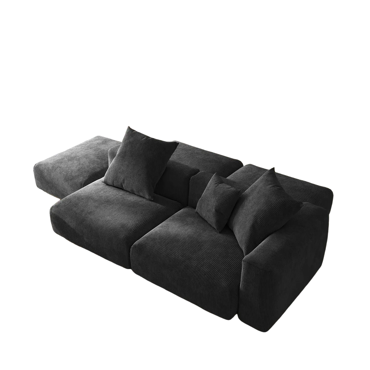 Comfort Corduroy Sectionals