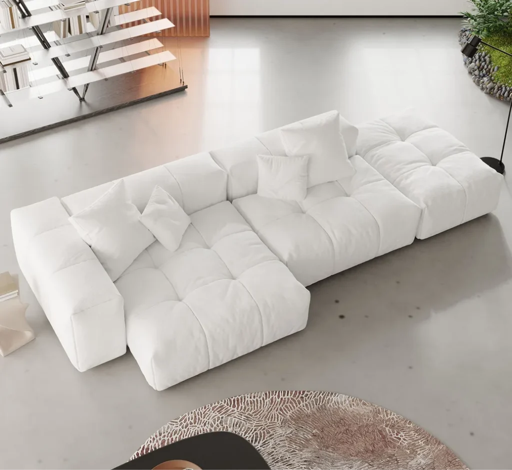 119.27 3 Seater Sofa Chaise Lounge