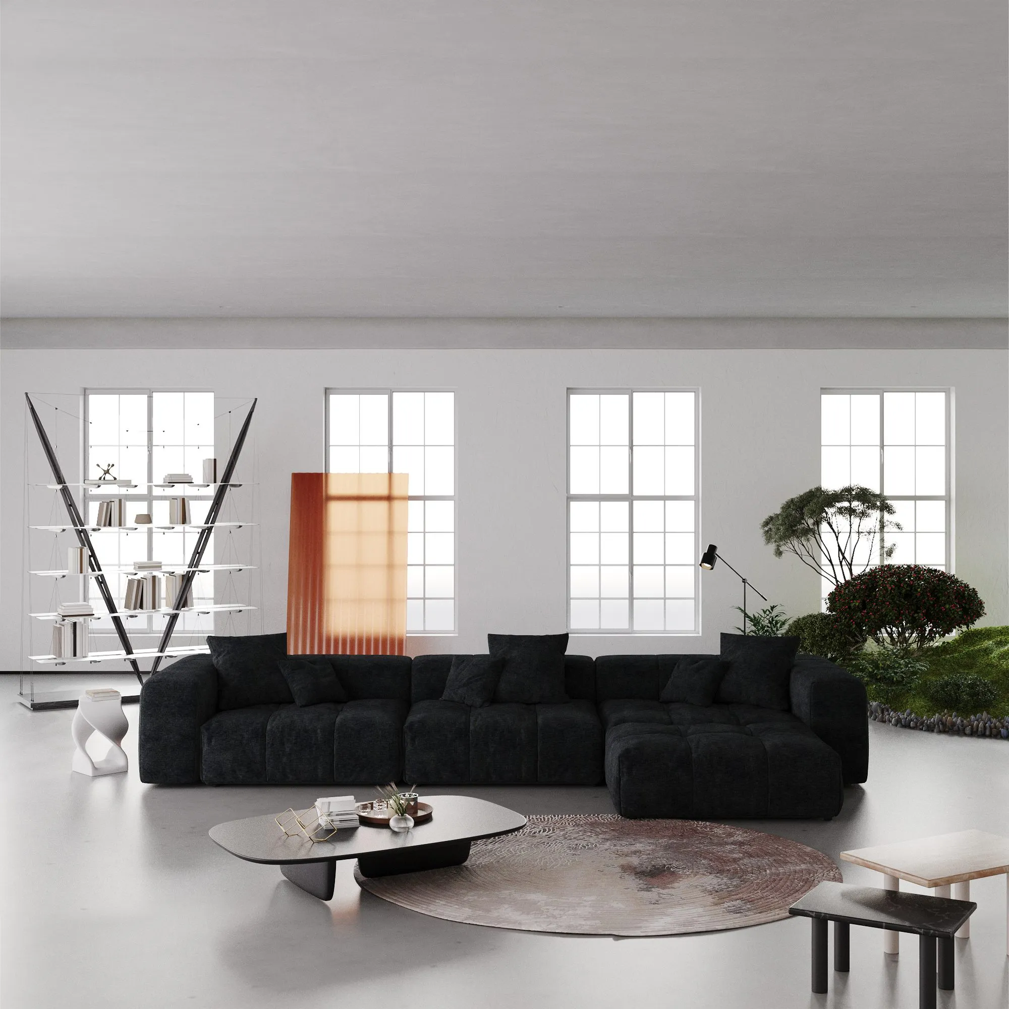 http://127%20Black%20Sofa%20Pixel%20Sectional%20Sofas%203%20Seater%20With%201%20Ottoman%2002