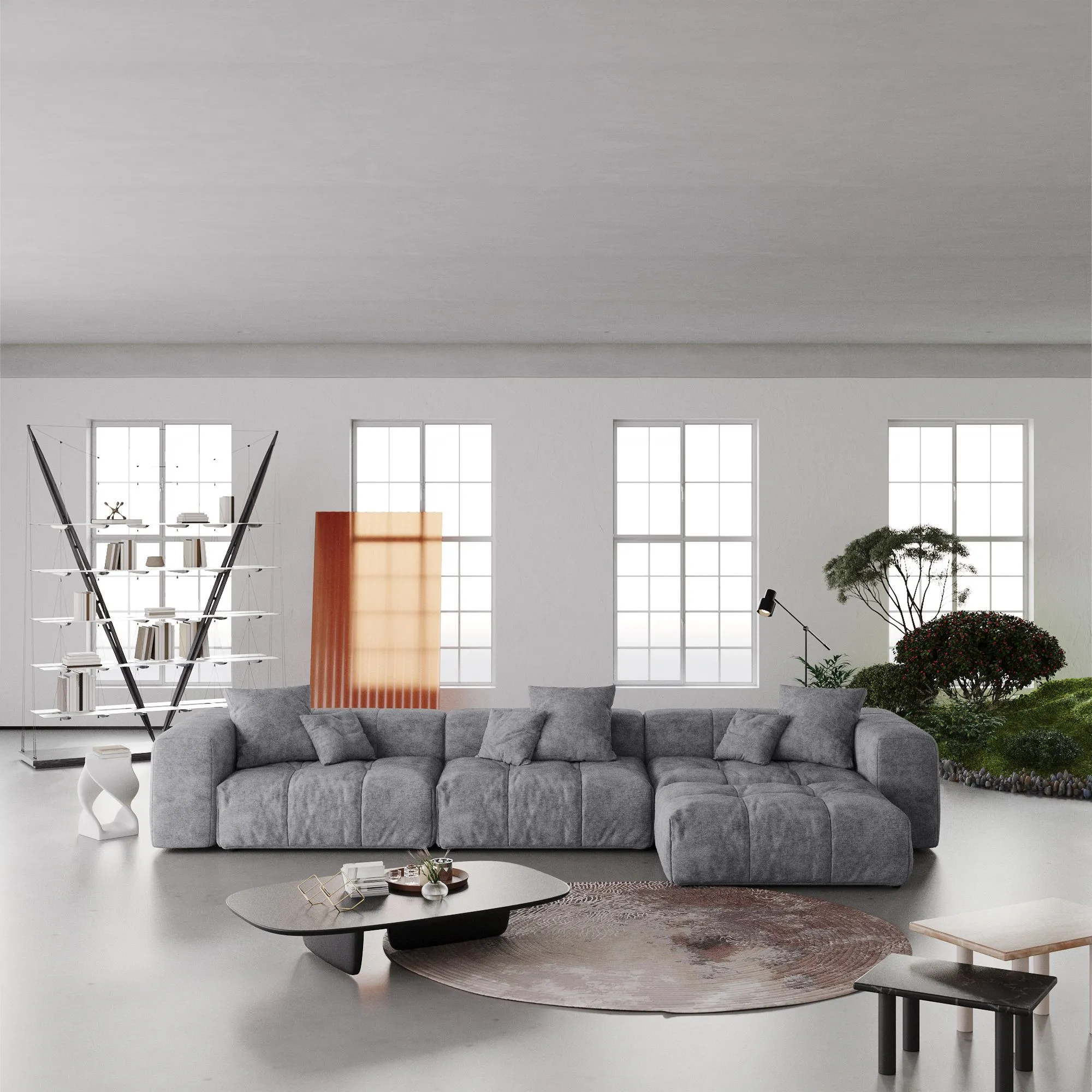 http://127%20Grey%20Sofa%20Pixel%20Sectional%20Sofas%203%20Seater%20With%201%20Ottoman%2001
