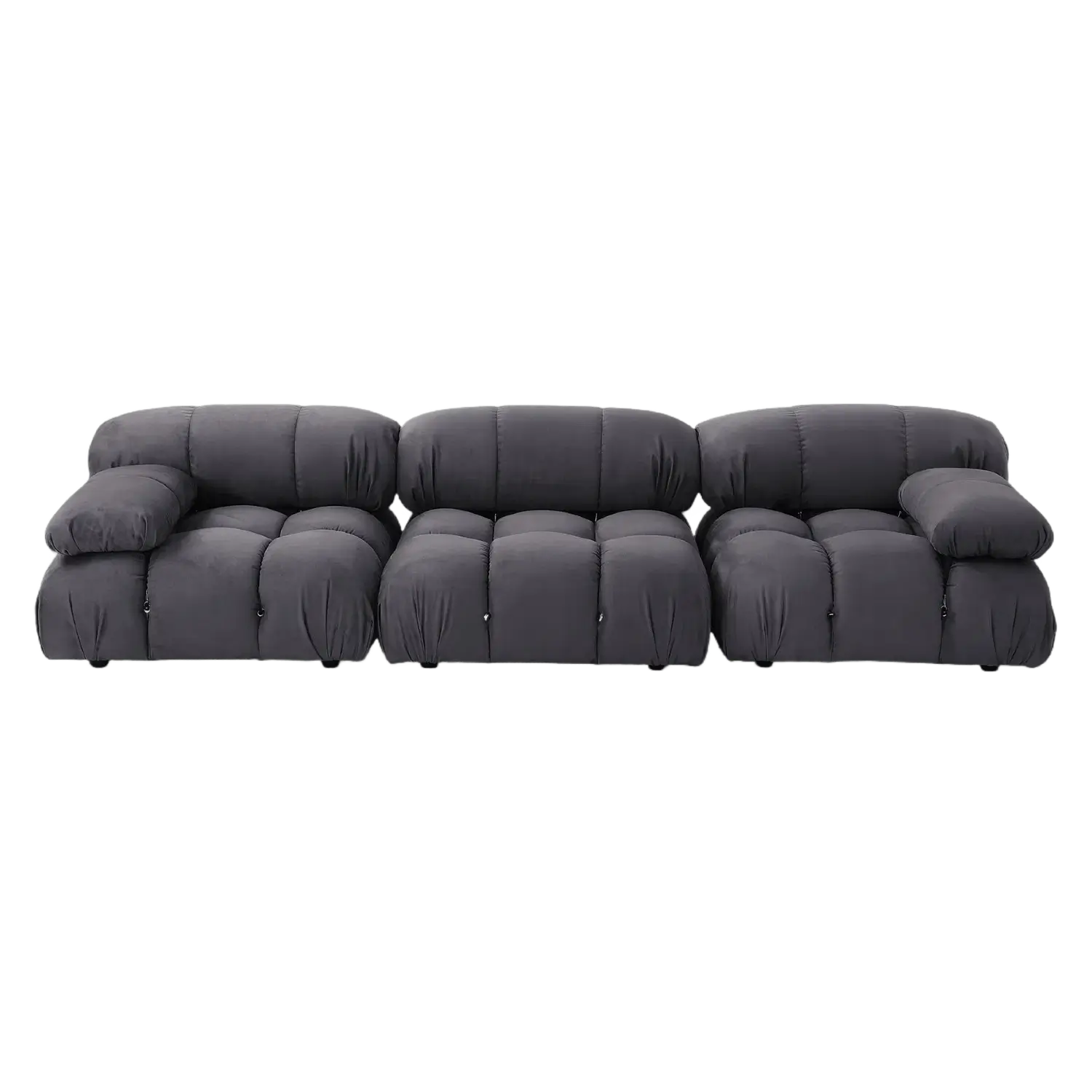 Camaleonda Sofa Charcoal Grey Alcantara