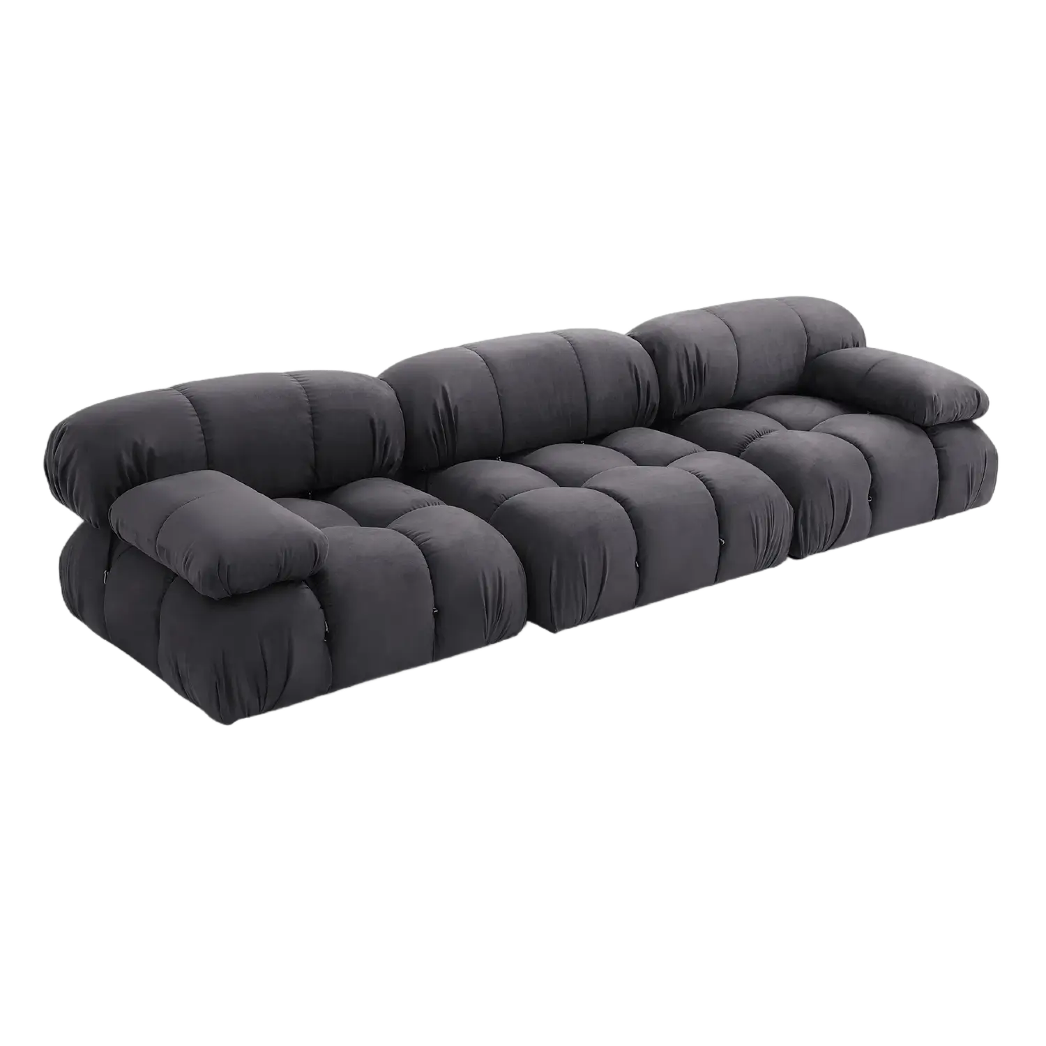 Camaleonda Sofa Charcoal Grey Alcantara