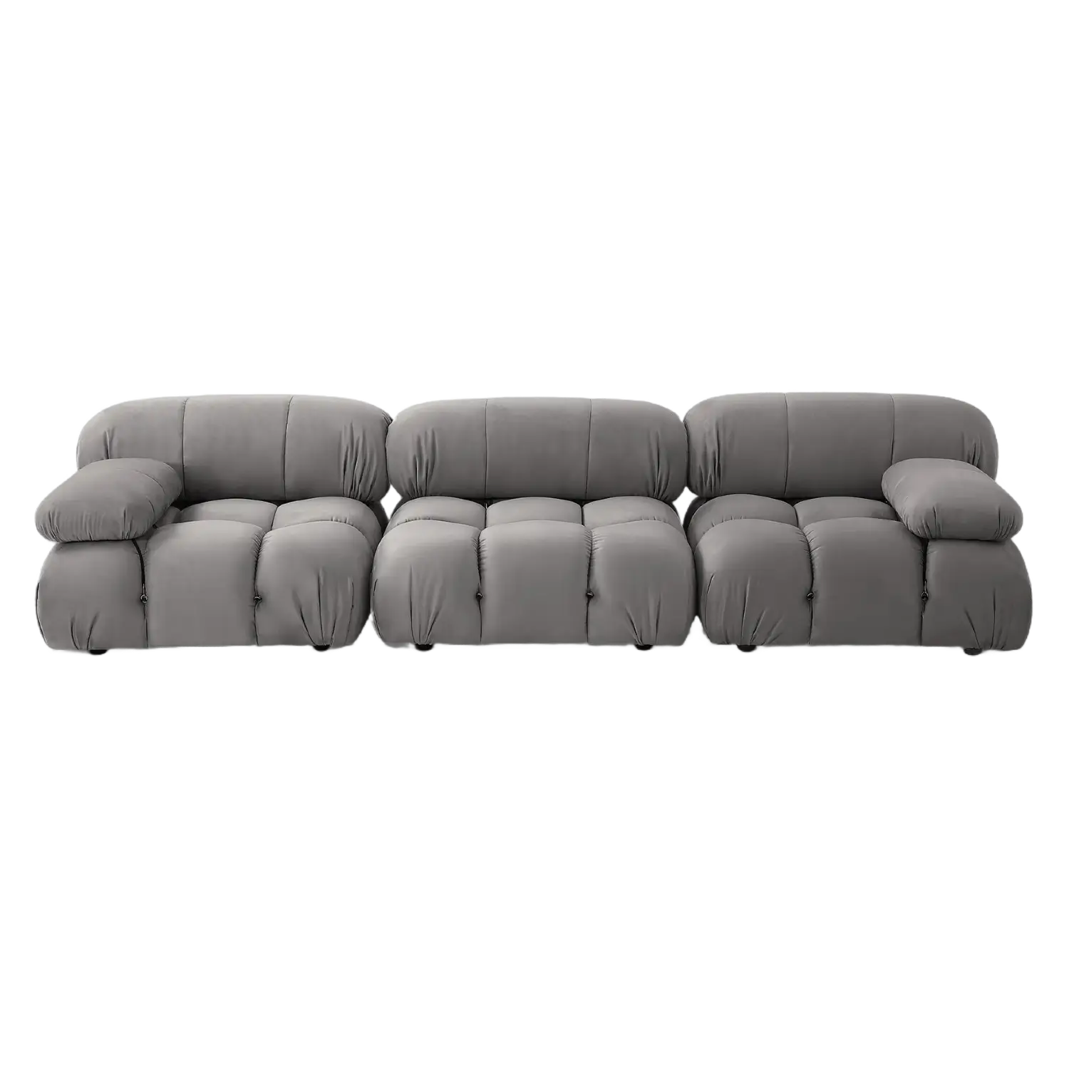 Camaleonda Sofa Light Grey Alcantara