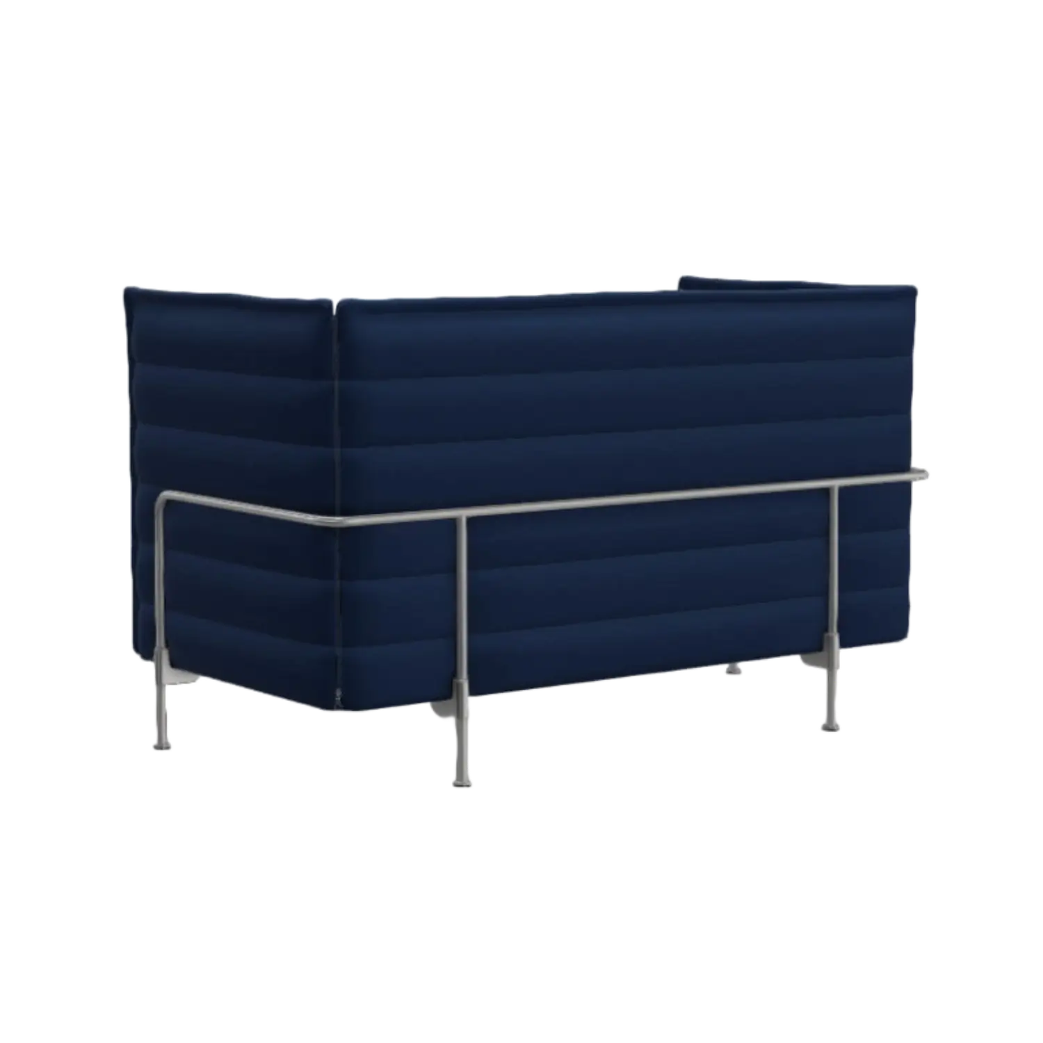http://Alcove%20Lowback%20Sofa%20Blue%20Linen%20Fabric%203