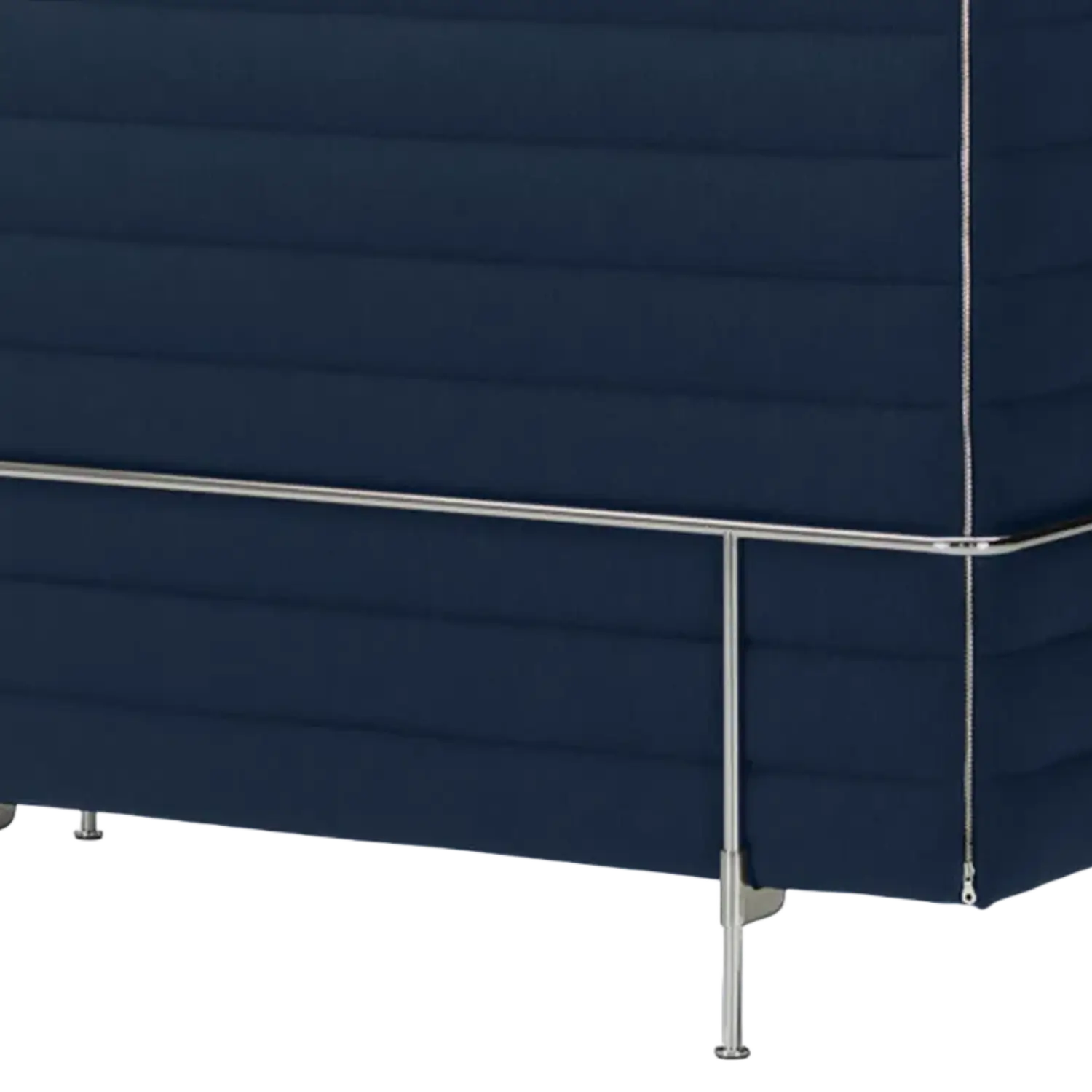 http://Alcove%20Lowback%20Sofa%20Blue%20Linen%20Fabric%205