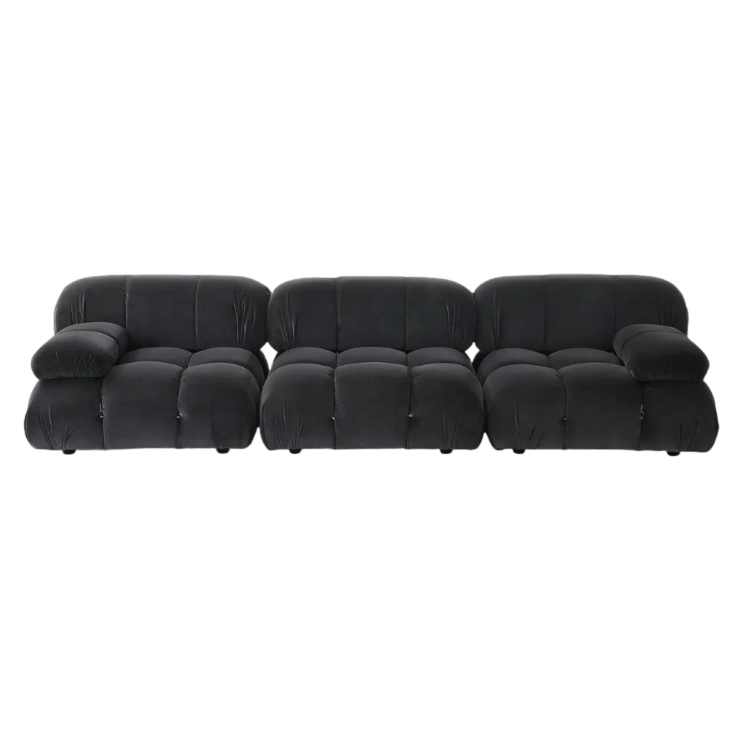 Camaleonda Sofa Dark Grey Velvet