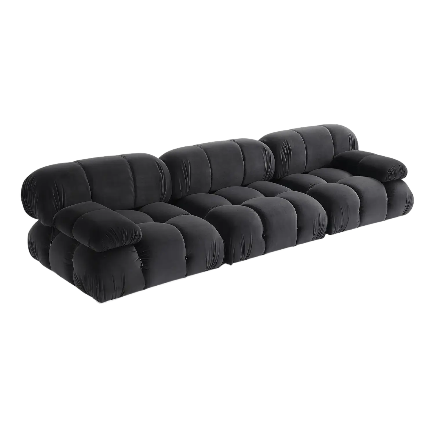 Camaleonda Sofa Dark Grey Velvet
