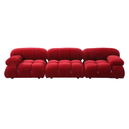 Camaleonda Sofa Velvet Dark Red 1