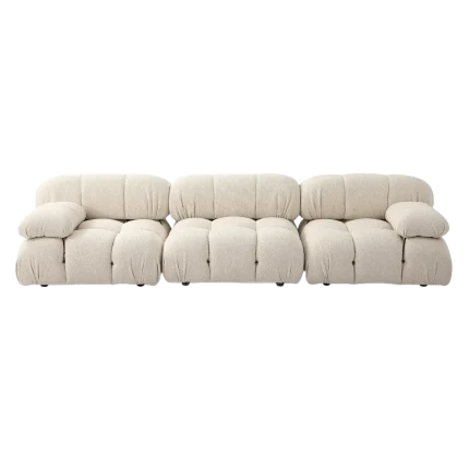 Camaleonda Sofa White Bouclé 1