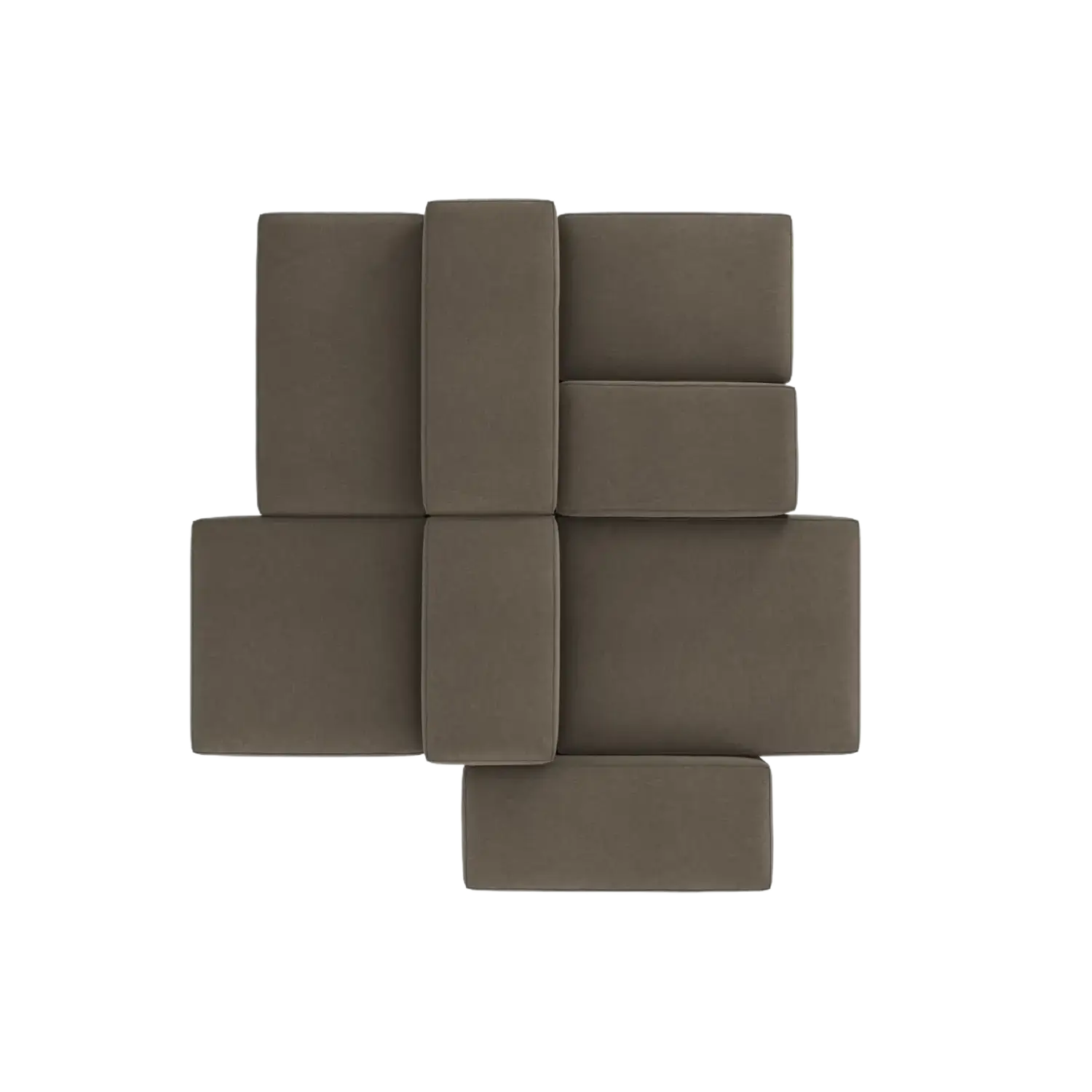 Extrasoft Modular Sofa Grey Brushed Linen
