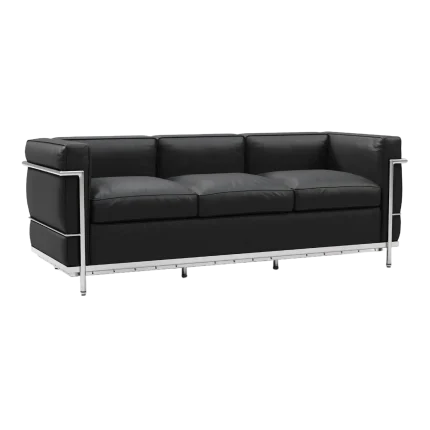Lc2 Sofa Black Goose Down Blend 2