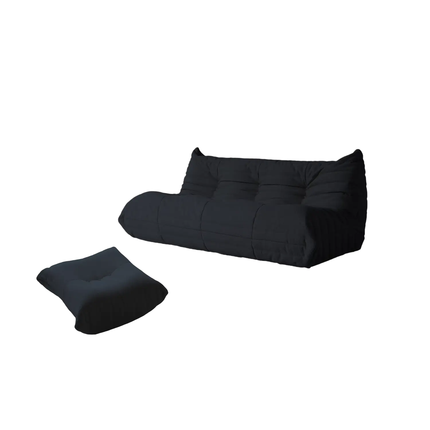 Plush Comfort 96-Inch Teddy Velvet Corner Sectionals 4-Seaters