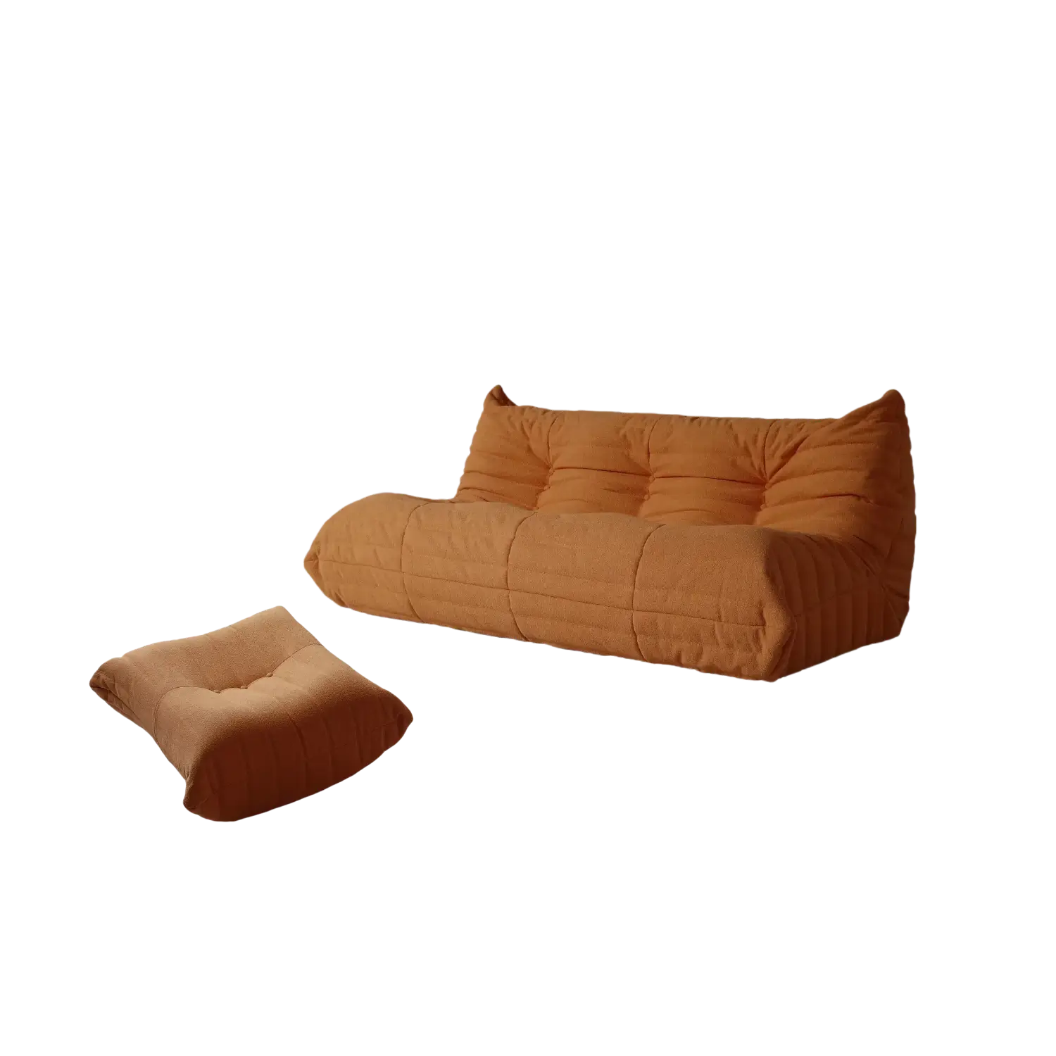 Plush Comfort 96-Inch Teddy Velvet Corner Sectionals 4-Seaters
