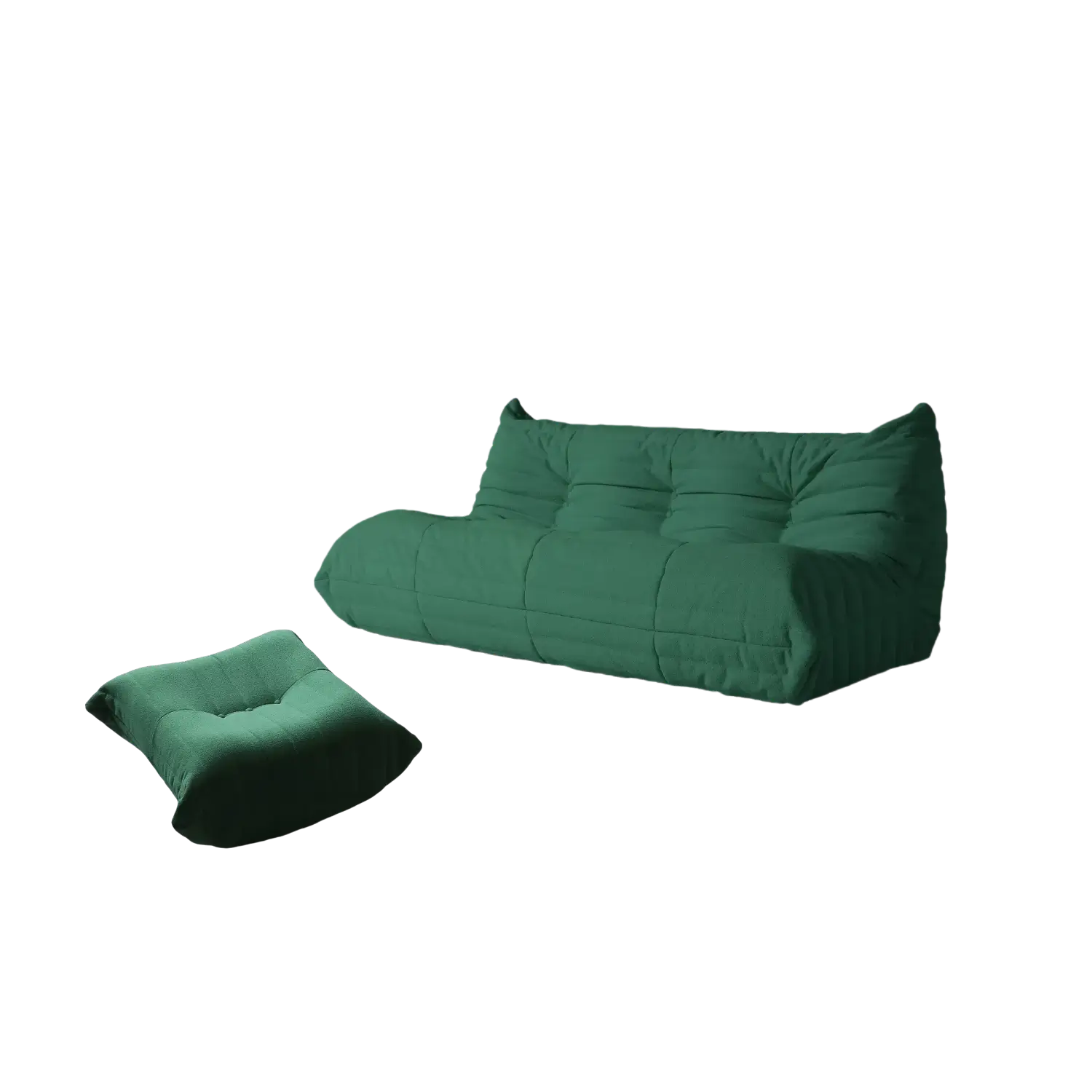 Plush Comfort 96-Inch Teddy Velvet Corner Sectionals 4-Seaters