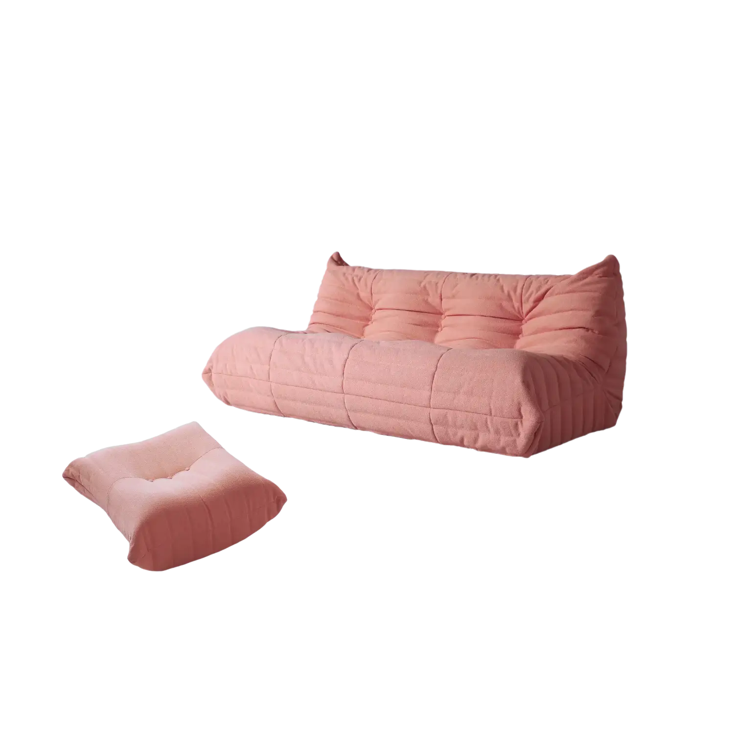Plush Comfort 96-Inch Teddy Velvet Corner Sectionals 4-Seaters