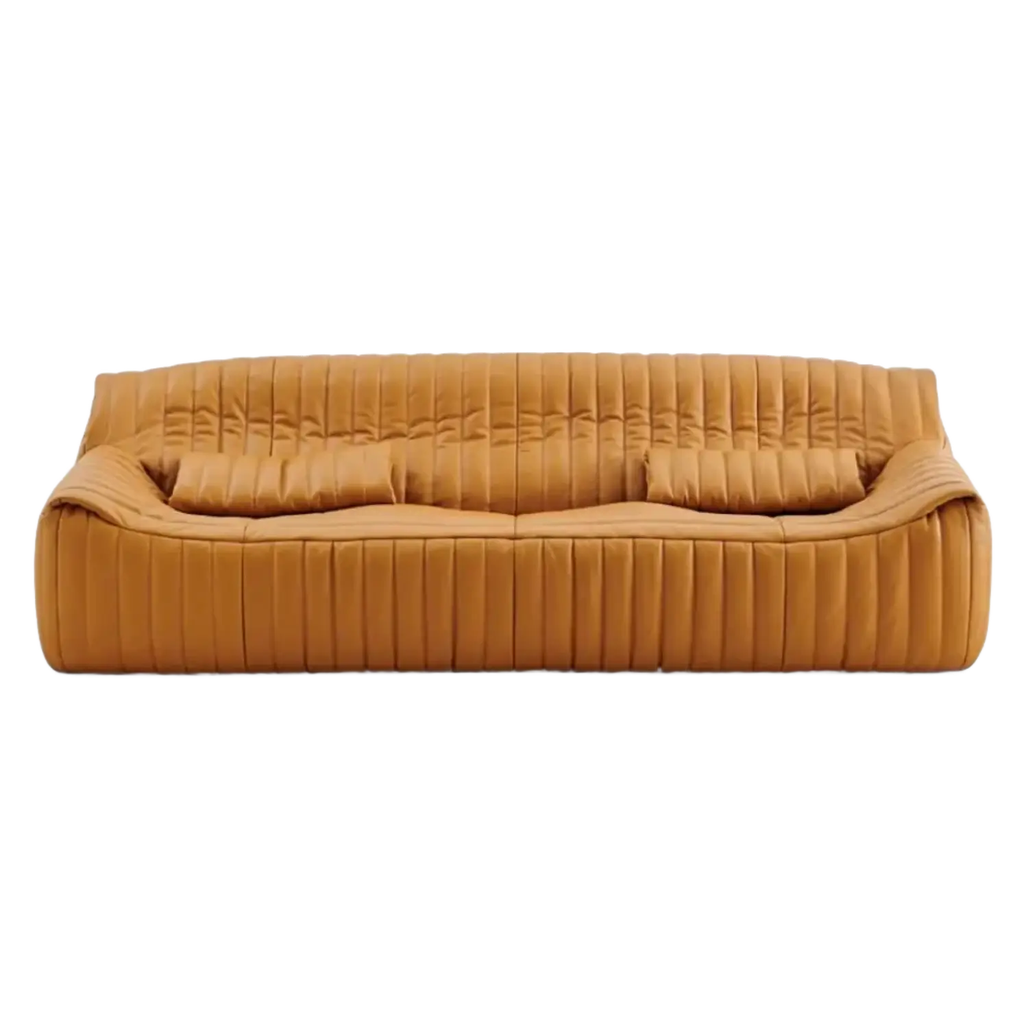 Sandra Sofa Caramel Genuine Leather