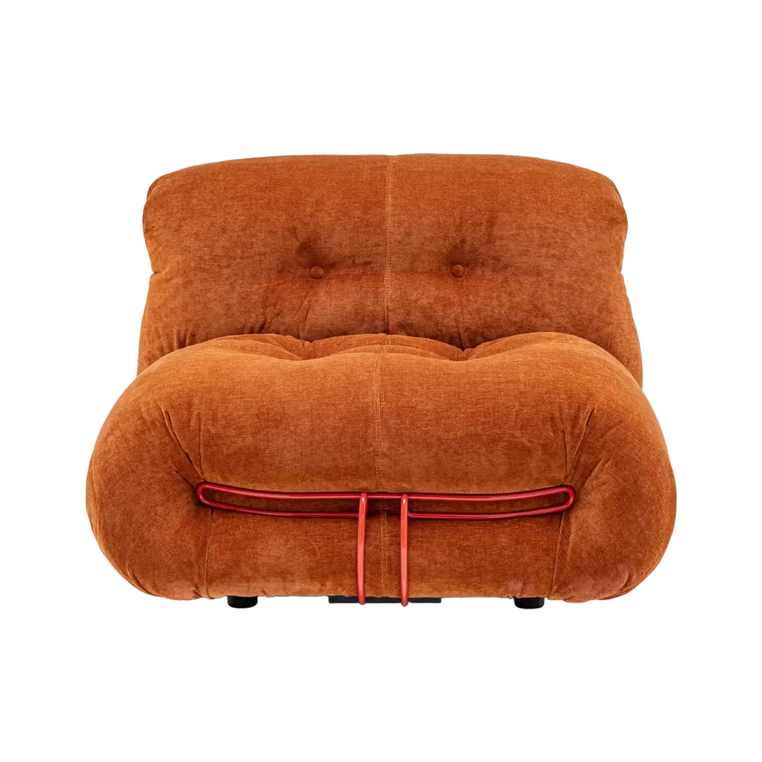 Soriana Chair Orange Chenille