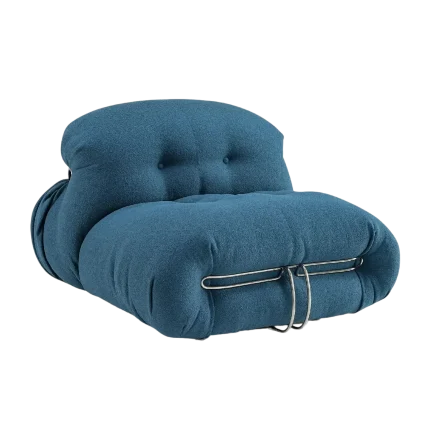 Soriana Chair Teddy Blue 1