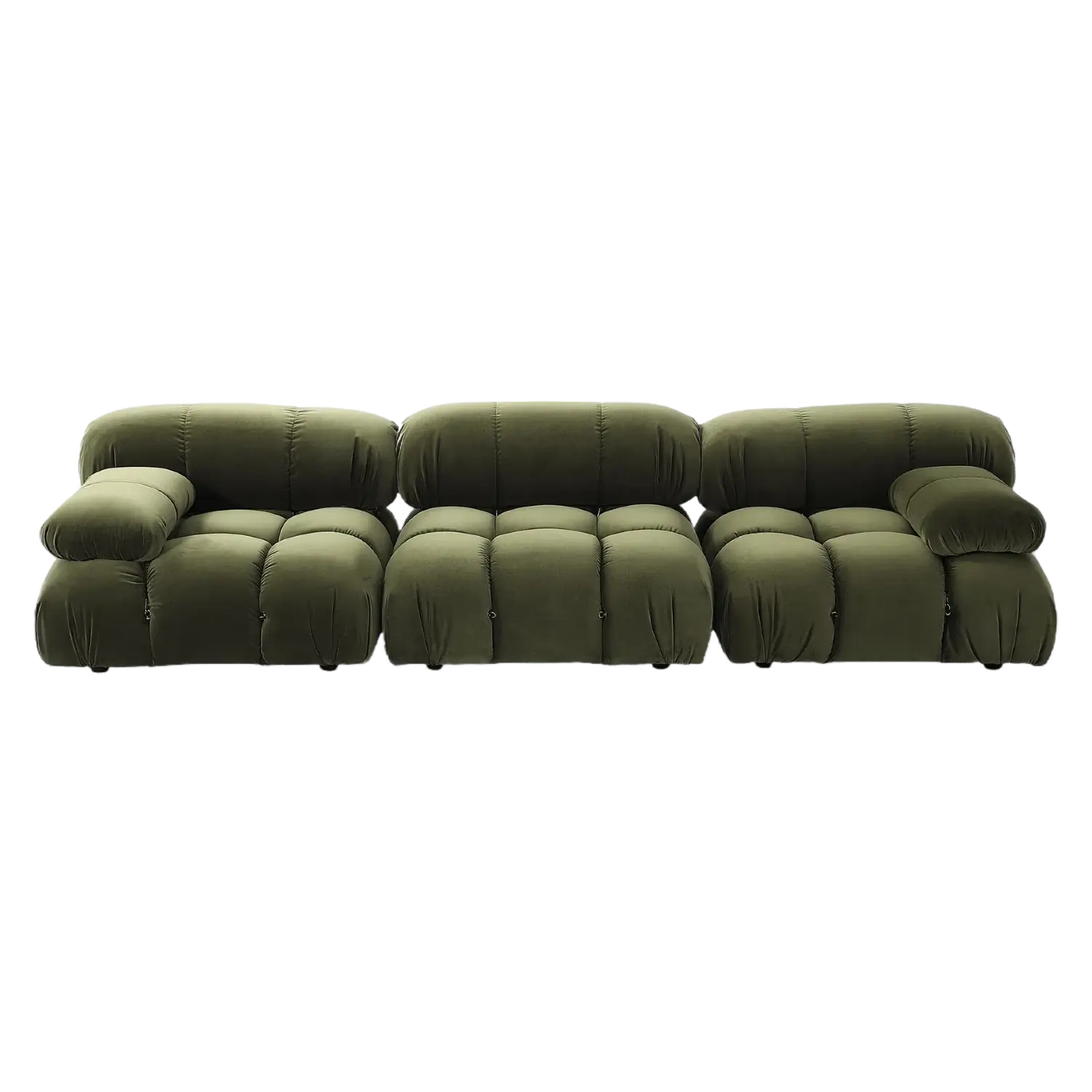 Camaleonda Sofa Dark Green Velvet
