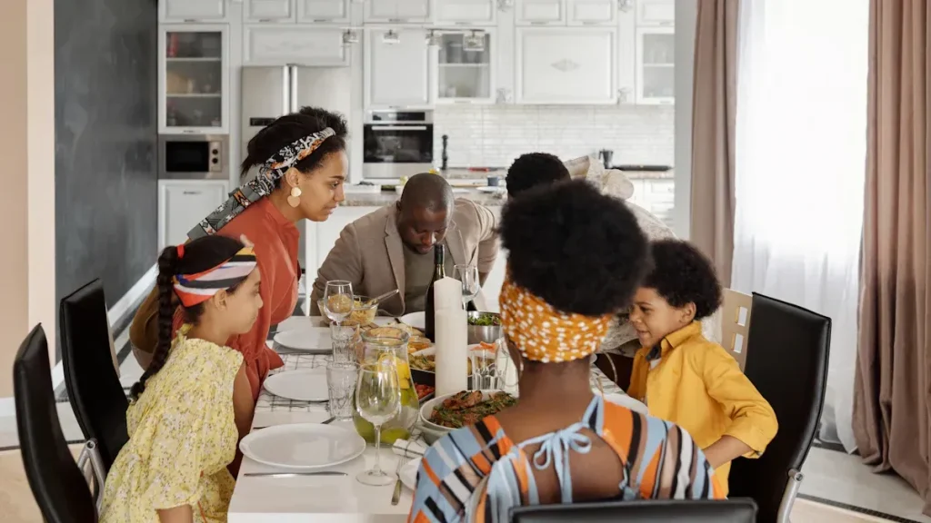 Family Dining Together