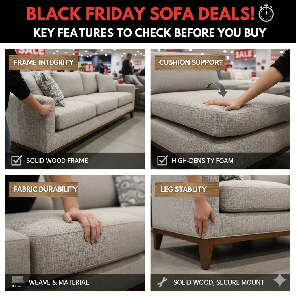 Key Features To Check Before Buying Black Friday Sofa Deals