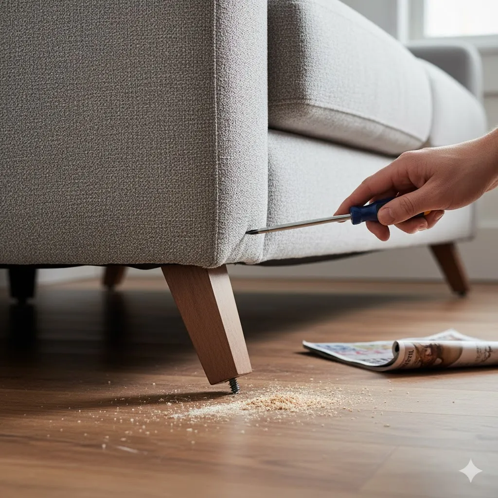 Loose Or Wobbly Sofa Legs