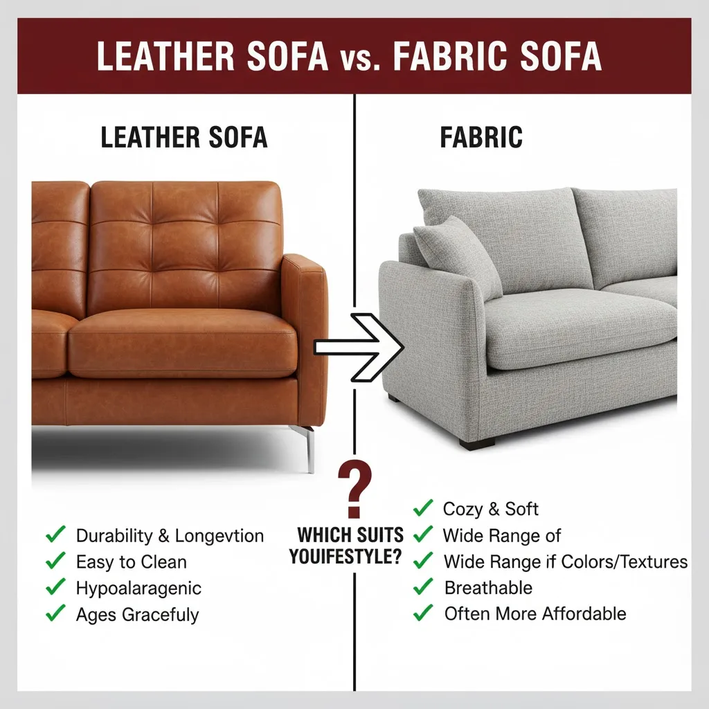 Leather Sofa Vs Fabric Sofa2