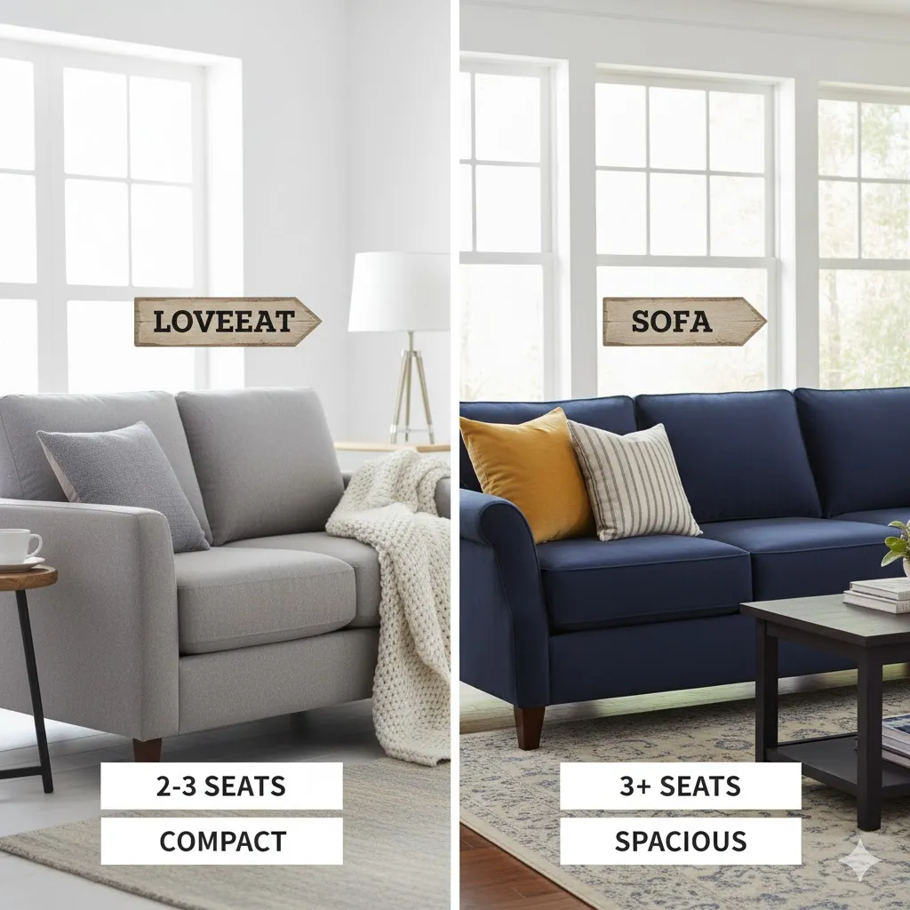 Loveseat Vs Sofa