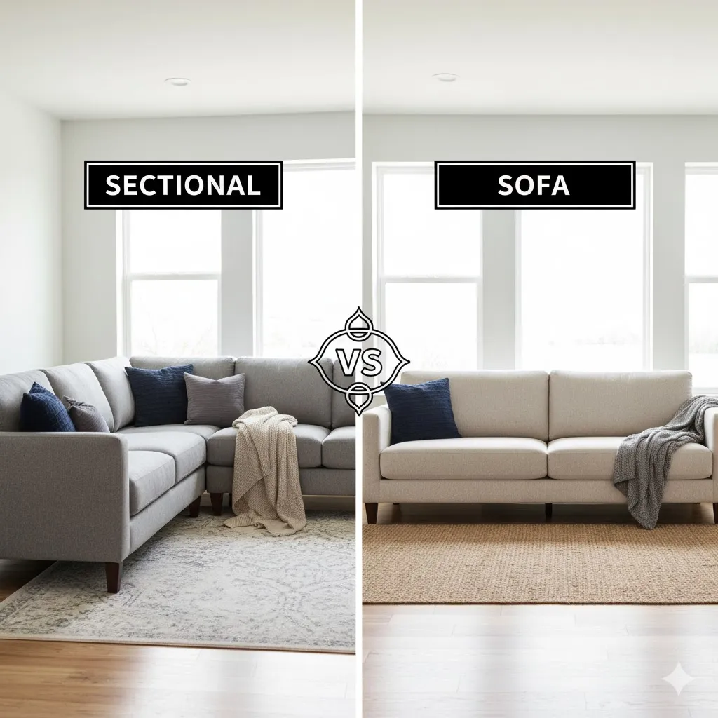 Sectional Vs Sofa1