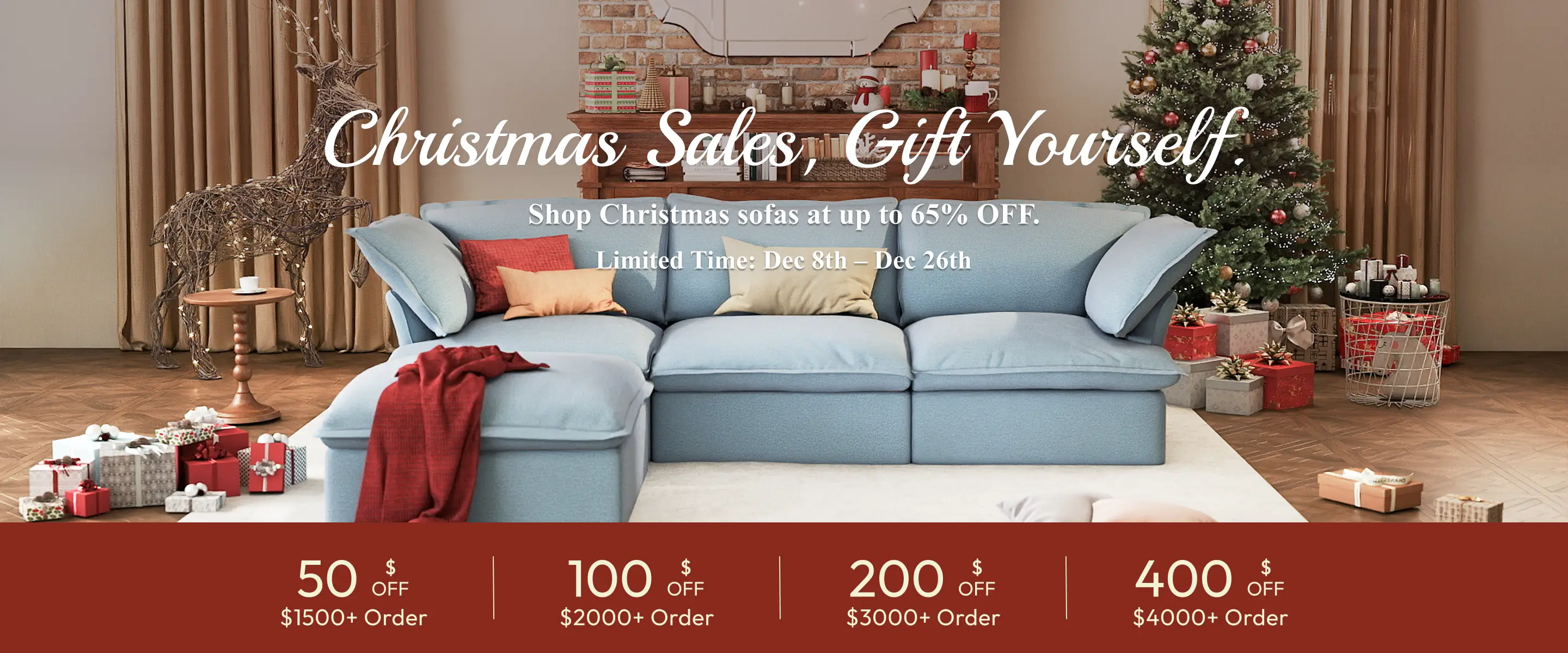 Christmas Sales, Gift Yourself.