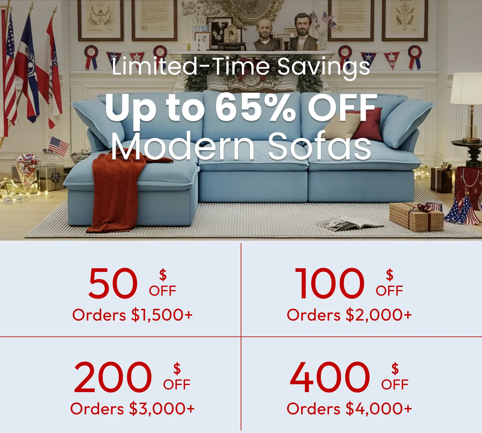 Limited-Time Savings