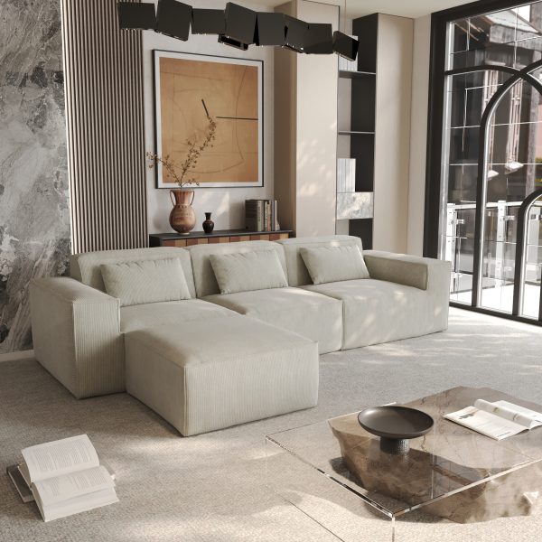 How to decorate around a grey sofa